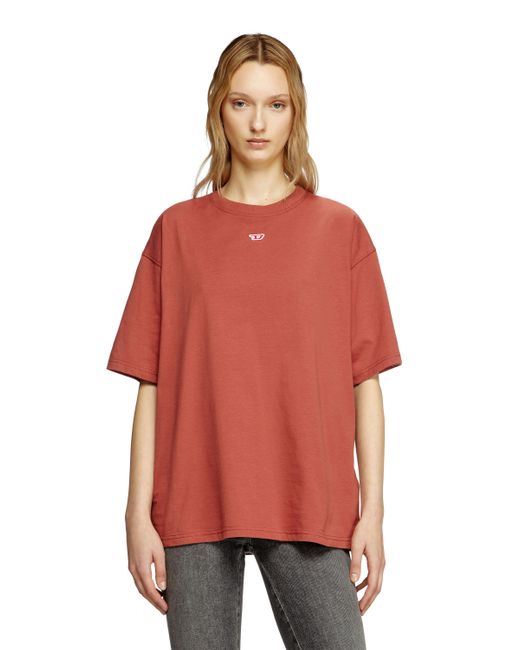 DIESEL T-Shirt With Embroidered D Patch