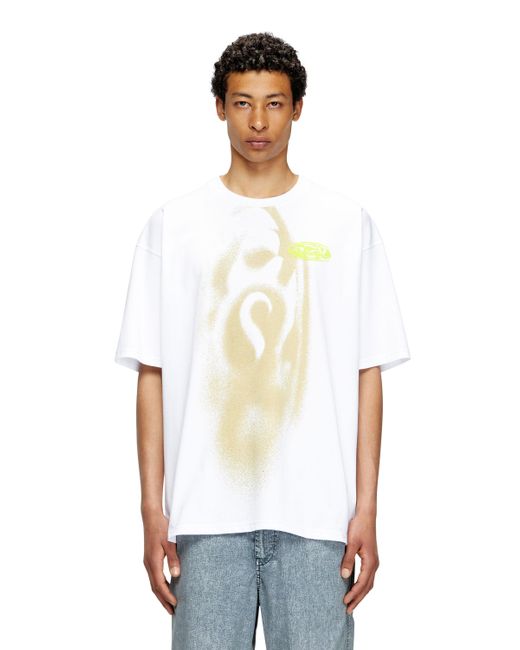 メンズ DIESEL Tシャツ White