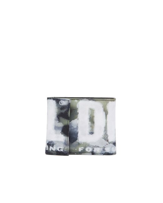 Portefeuille Velcro avec logo effet aquarelle DIESEL pour homme en coloris Multicolor
