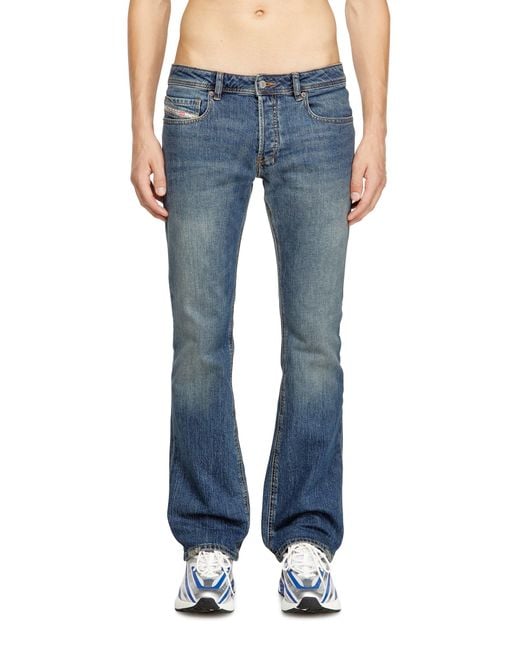 DIESEL Blue Bootcut Jeans Low Waist 2007 Zatiny, Medium, Button Fly for men