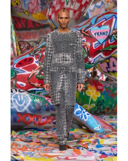 DIESEL Black D-Tex-Oiled Leather Ankle Boots With Split Sole for men