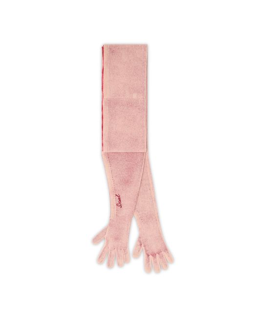 DIESEL Blue Hybrid Glove-Scarf