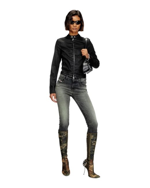 DIESEL Moto Jacket Black