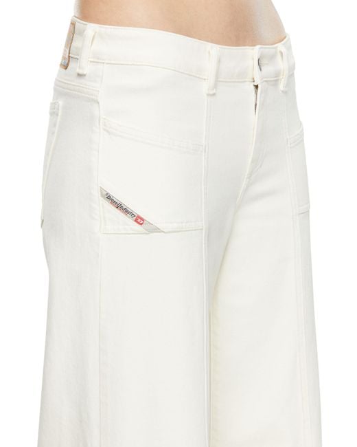 DIESEL フレア Jeans White