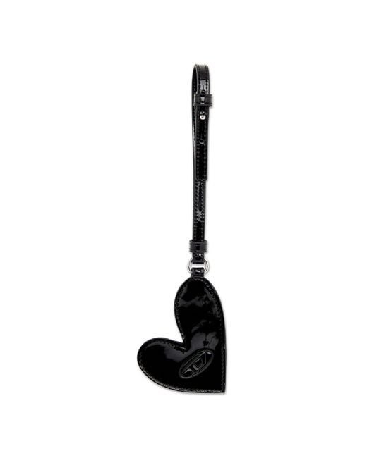 DIESEL Black Mirror Charm With Glossy Finish