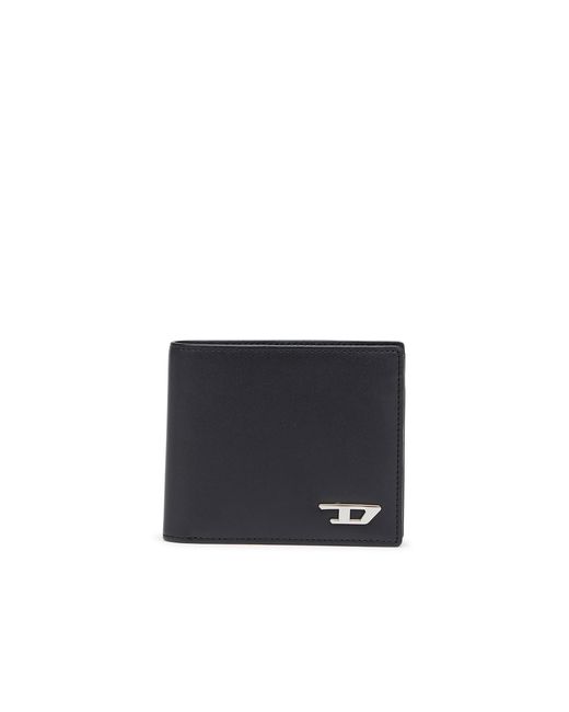 DIESEL Black Bi-Fold Wallet for men