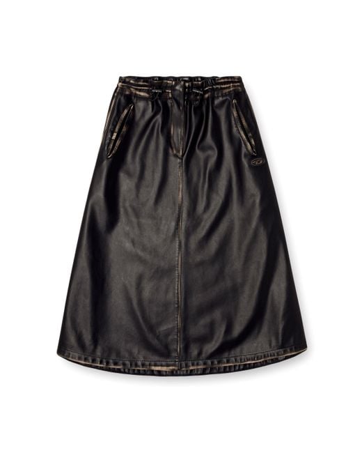 DIESEL スカート Black