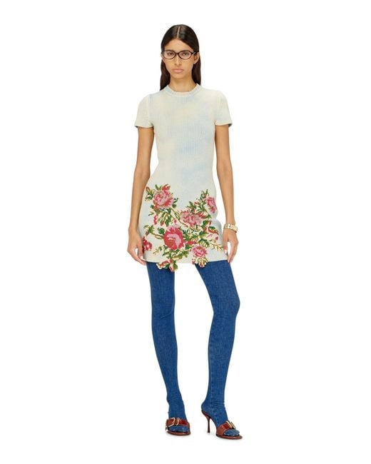 DIESEL Blue Short Dress