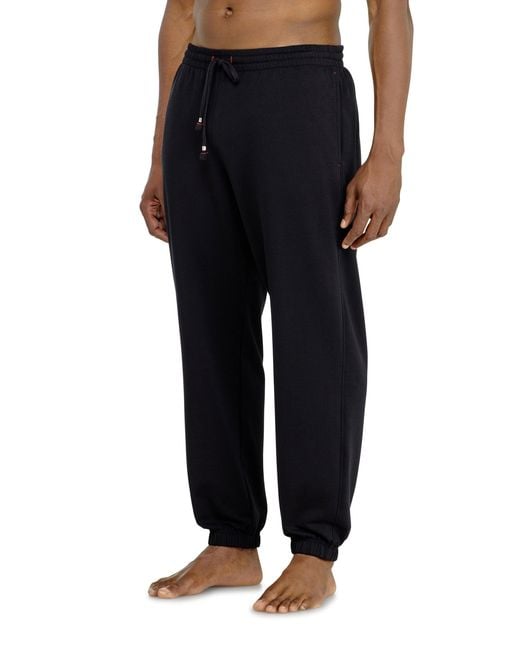 DIESEL Black Sweatpants for men
