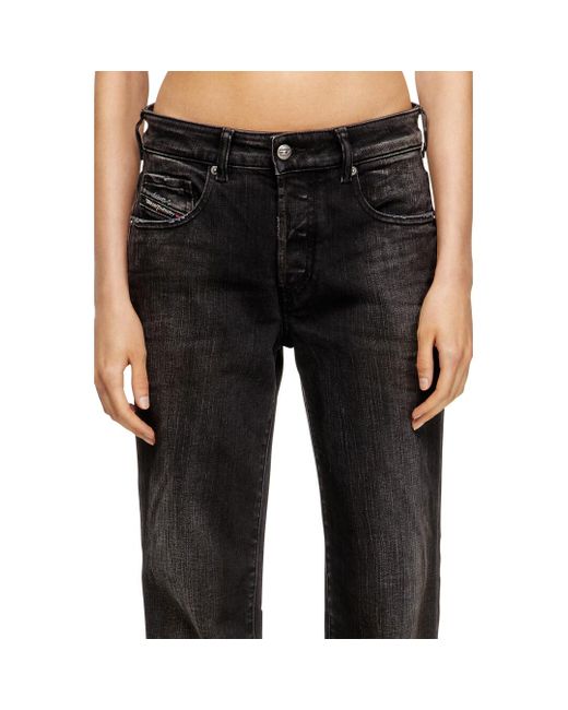 DIESEL Black Regular Jeans