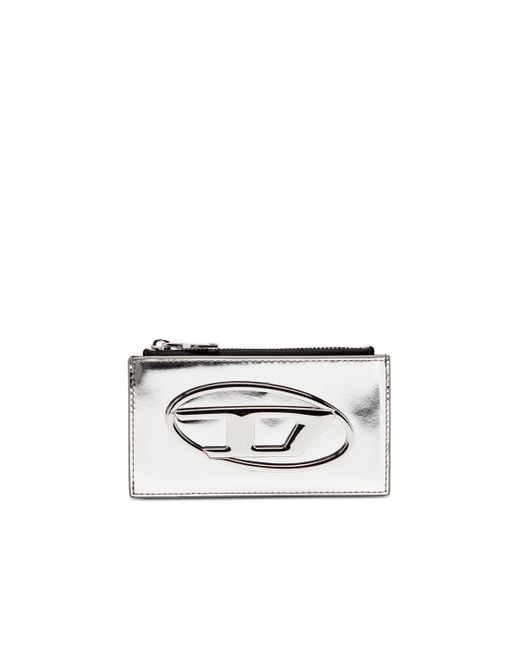 DIESEL White Card Holder