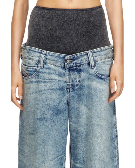 DIESEL Blue Relaxed Jeans