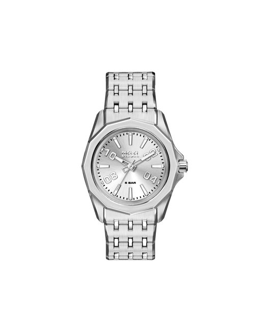 DIESEL Metallic Stinger Stainless Steel Watch for men