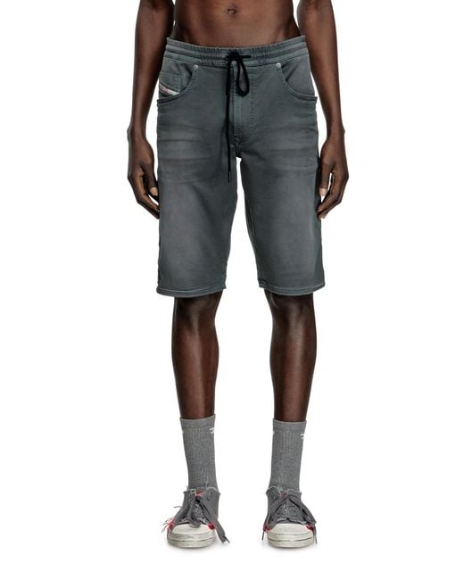 DIESEL Black Chino Shorts for men