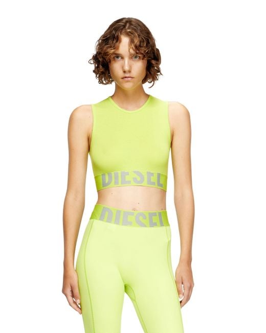 DIESEL タンクトップ Green