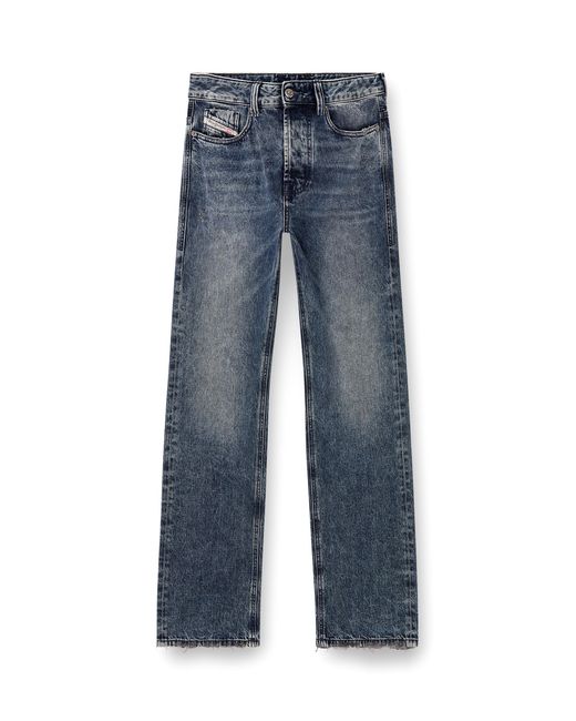 DIESEL Blue Relaxed Jeans for men