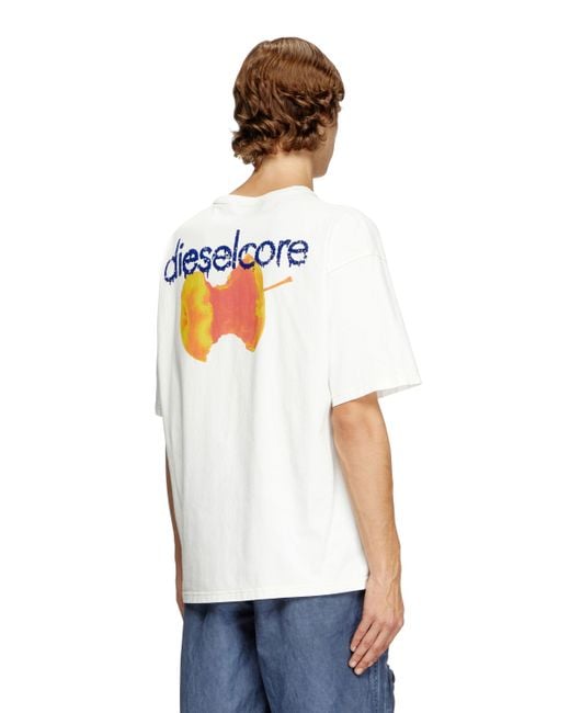 メンズ DIESEL Tシャツ White