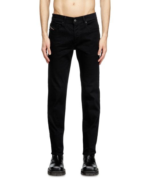DIESEL Black Regular Jeans for men