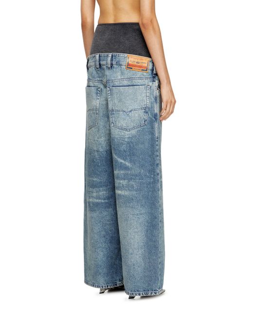 DIESEL Blue Relaxed Jeans
