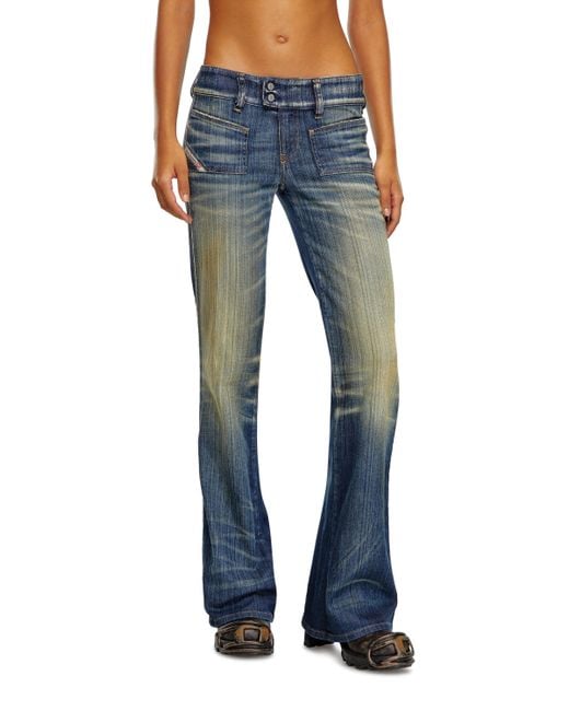 DIESEL Blue Bootcut Jeans