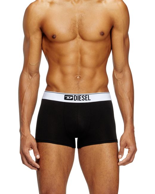 DIESEL Blue Three-Pack Of Plain Boxer for men