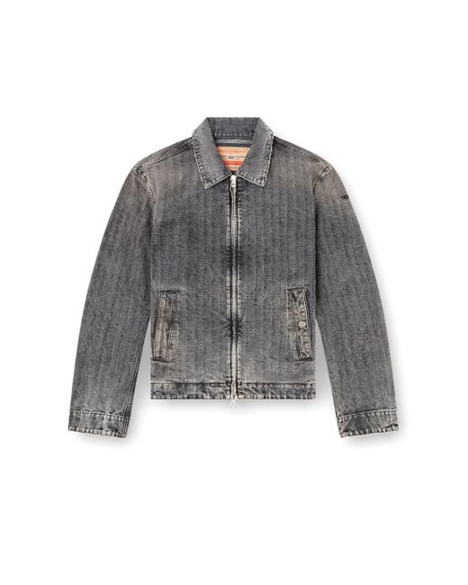 メンズ DIESEL Blouson Jacket Gray