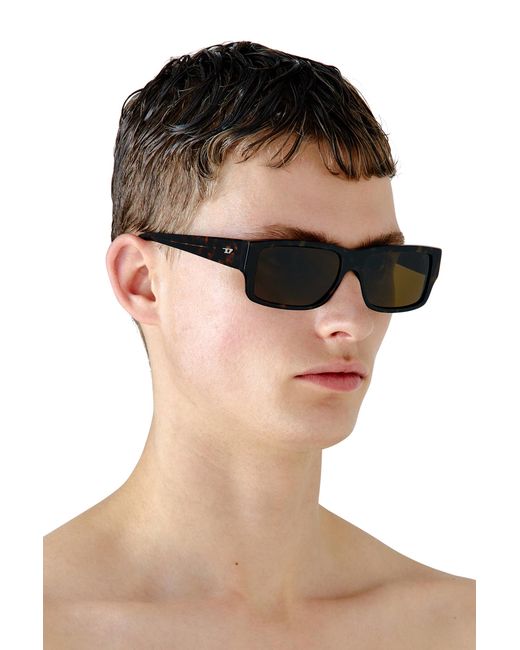 DIESEL Multicolor Rectangle Sunglasses for men