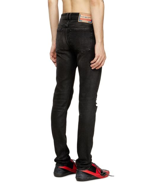 メンズ DIESEL スキニー Jeans Black