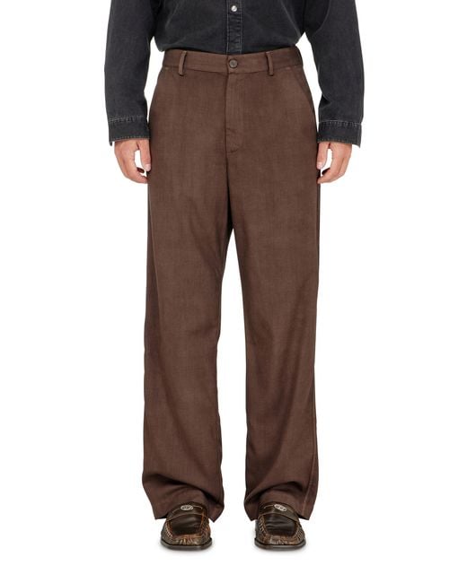 DIESEL Brown Chino Pants for men
