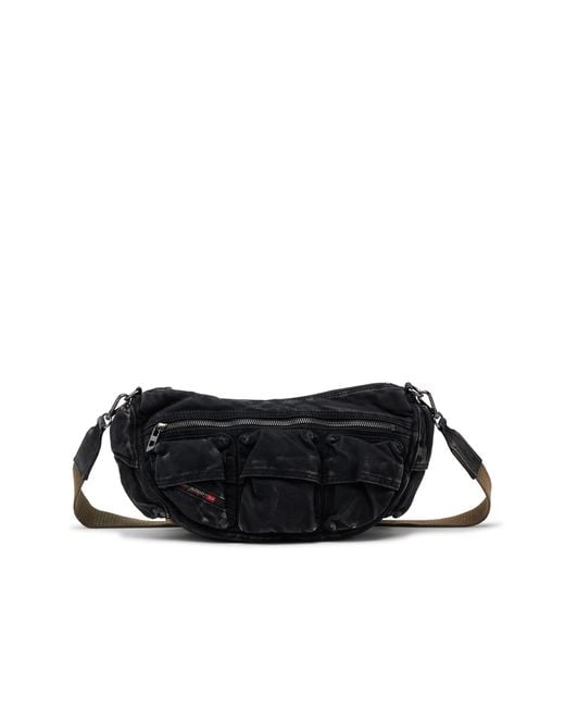 DIESEL Black Multi-Pkts-Multipocket Bag
