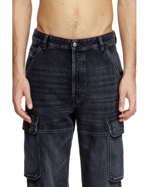 メンズ DIESEL レギュラー Jeans Blue