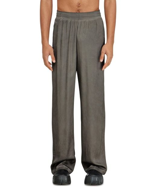 DIESEL Black Track Pants for men