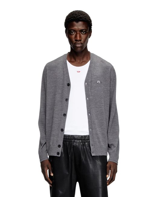 メンズ DIESEL カーディガン Gray