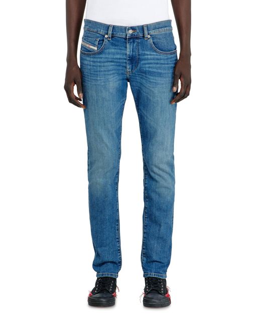 DIESEL Blue 2019 D-strukt Slim Jeans for men