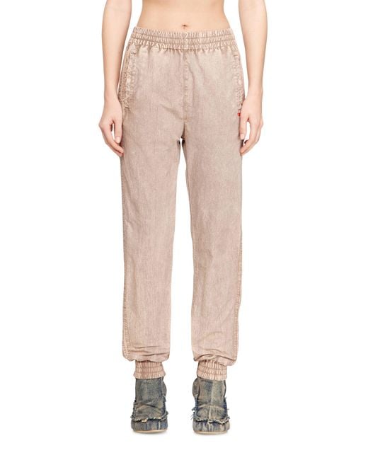 DIESEL Natural Track Pants