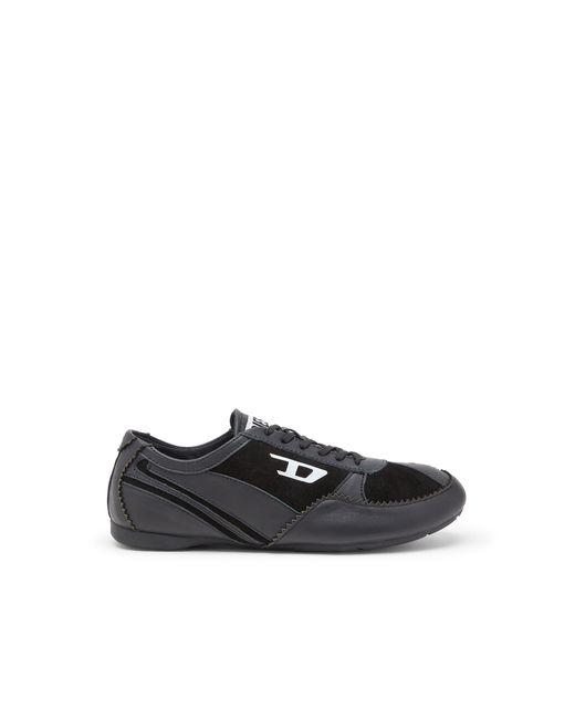 DIESEL Black D-Mile-Flat Sneakers