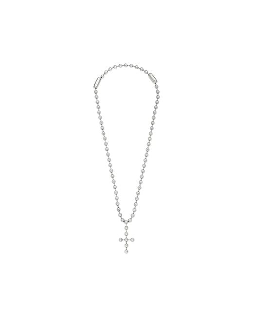 DIESEL Blue Stainless Steel Chain Necklace