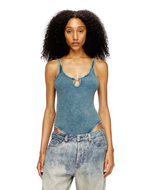DIESEL Blue Bodysuit
