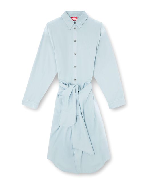 DIESEL シャツドレス Blue