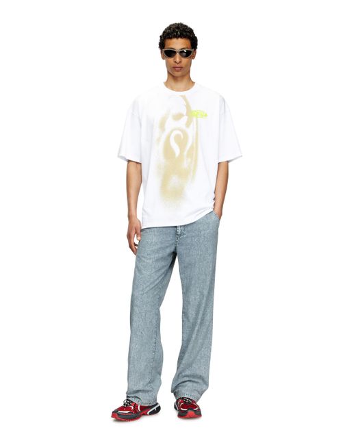 メンズ DIESEL Tシャツ White