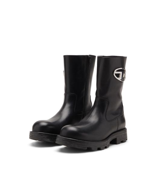 DIESEL ショートブーツ Black