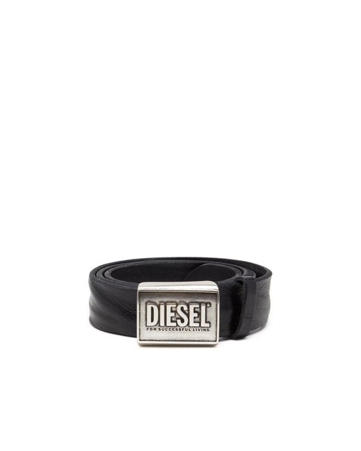 diesel mens leather belt