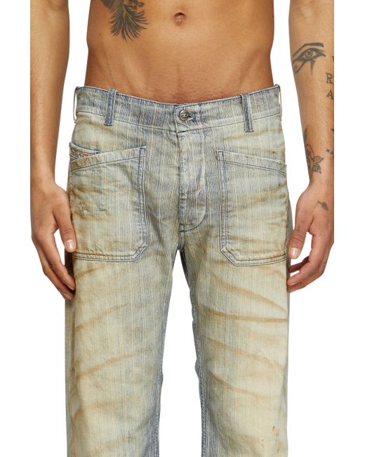 メンズ DIESEL ブーツカット Jeans Green