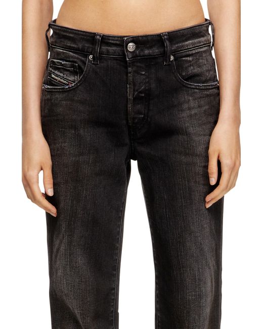DIESEL Black Regular Jeans