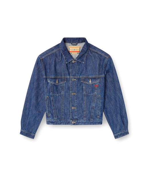 DIESEL Blue Trucker Jacket