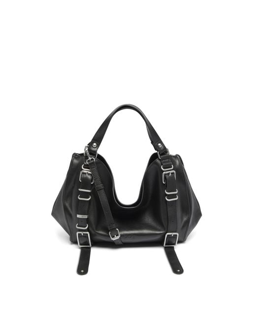 DIESEL Black D-One-Medium Top-Handle Bag