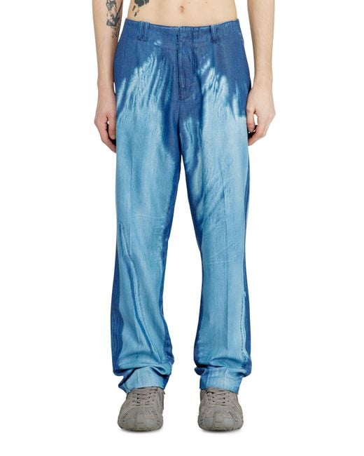 DIESEL Blue Slim Jeans Regular Waist D-Askar for men