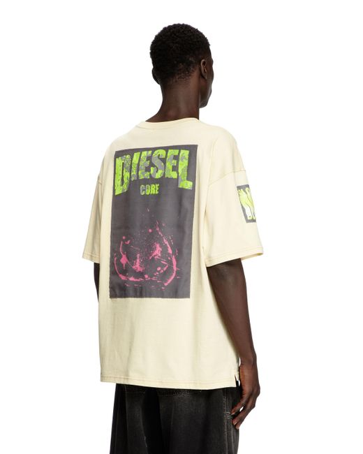 メンズ DIESEL Tシャツ Natural