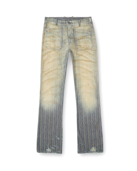 メンズ DIESEL ブーツカット Jeans Green