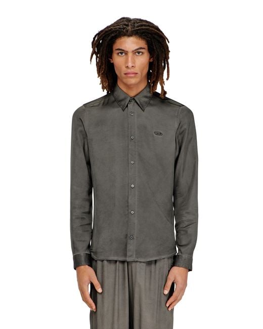 DIESEL Gray Shirt for men